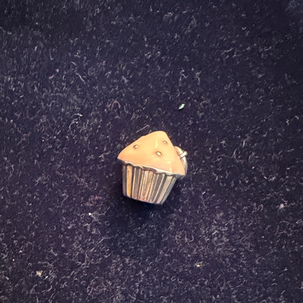 Tiffany and Co cupcake charm sterling silver